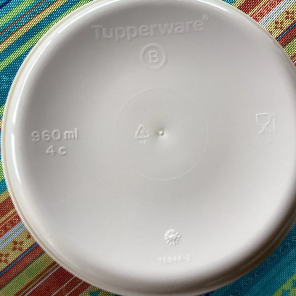Tupperware 3 piece Holiday Stacking Canister set